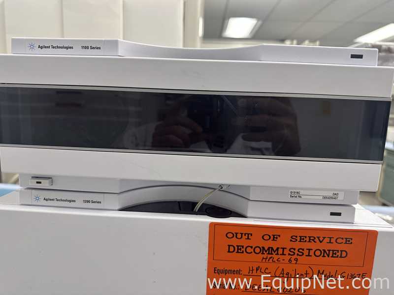 Sistema HPLC Agilent Technologies 