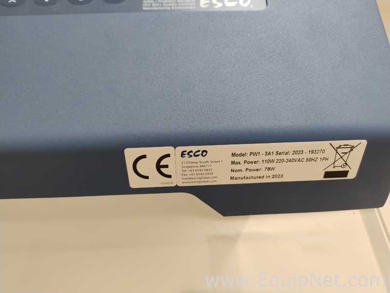Capela de Exaustão e Fluxo Laminar Esco PW1-3A1