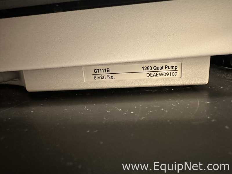 Agilent 1260 Infinity II HPLC Fluid Chromatography with Multisampler, Quat Pump, MCT and DAD WR