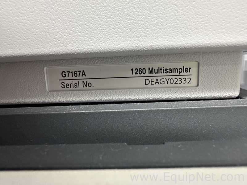 Agilent 1260 Infinity II HPLC Fluid Chromatography with Multisampler, Quat Pump, MCT and DAD WR