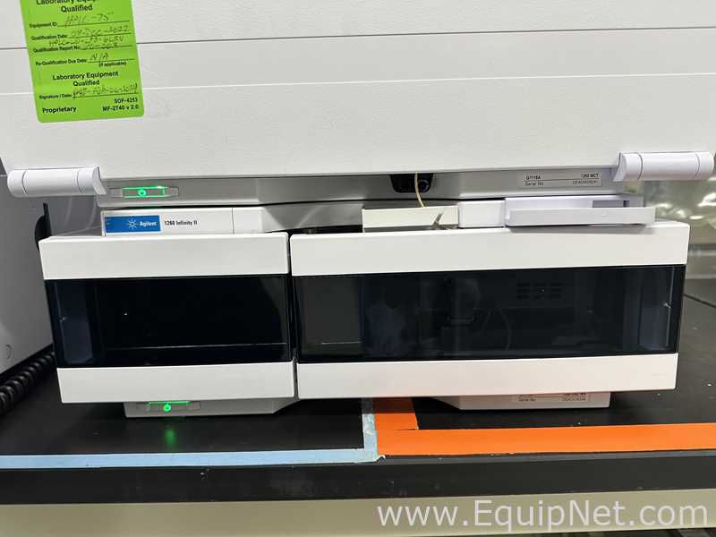 Agilent 1260 Infinity II HPLC Fluid Chromatography with Multisampler, Quat Pump, MCT and DAD WR