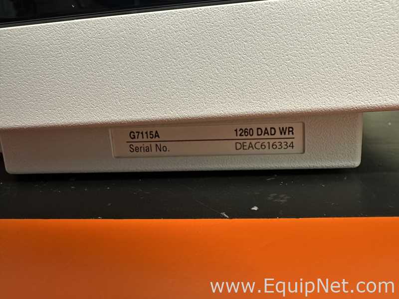 Agilent 1260 Infinity II HPLC Fluid Chromatography with Multisampler, Quat Pump, MCT and DAD WR