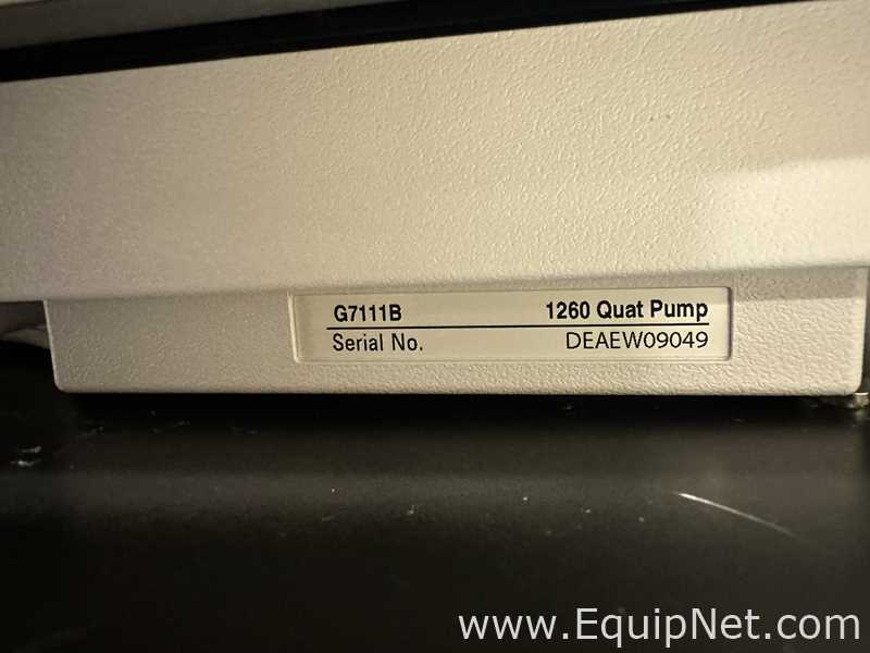 Agilent 1260 Infinity II HPLC Fluid Chromatography with Multisampler, Quat Pump, MCT and DAD WR