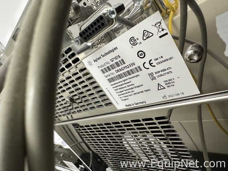 Agilent 1260 Infinity II HPLC Fluid Chromatography with Multisampler, Quat Pump, MCT and DAD WR