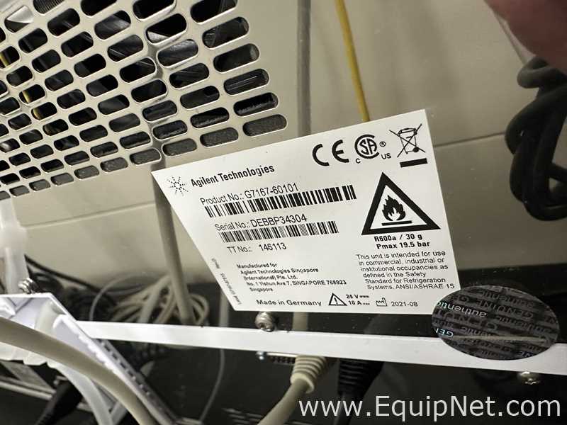 Agilent 1260 Infinity II HPLC Fluid Chromatography with Multisampler, Quat Pump, MCT and DAD WR