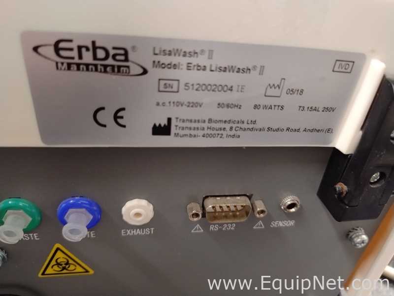 Lavadora de Placas Erba Mannhein LisaWash