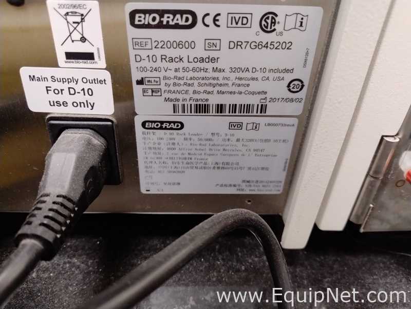 Analisador Bio Rad D-10