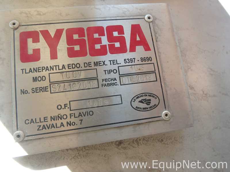 Funil aço inox Cysesa TCCV 10.5