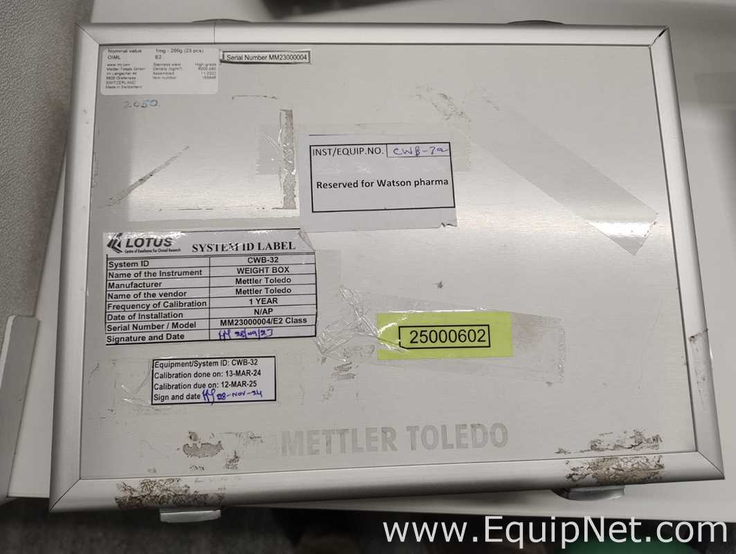 Peso de Calibração Mettler Toledo Requisitos de Ar 200 G