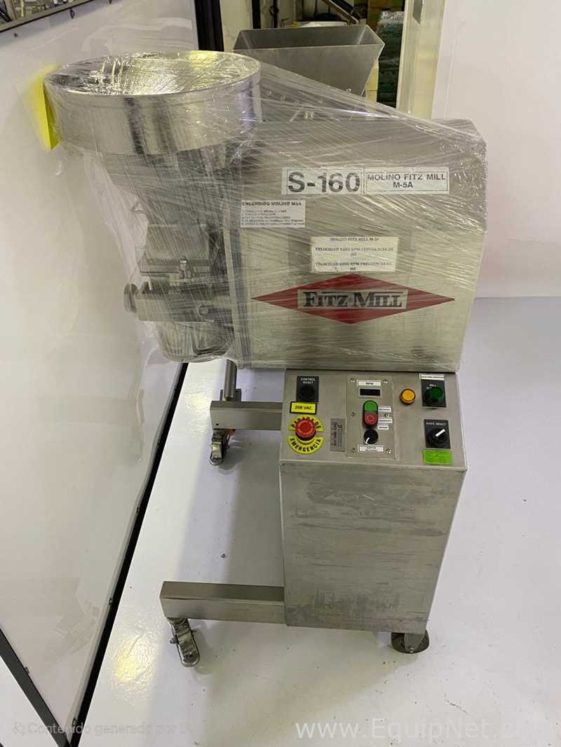Moinho de Martelo aço inox Fitzpatrick M5A