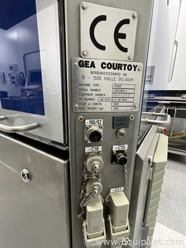 Compressora de Comprimidos GEA Courtoy R292F/43