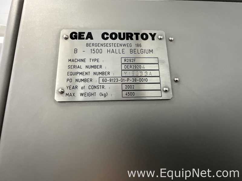 Compressora de Comprimidos GEA Courtoy R292F/43
