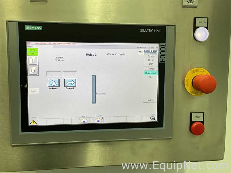 Lote de 2 Elevador Muller GmbH FTHSK S2 G9/G1