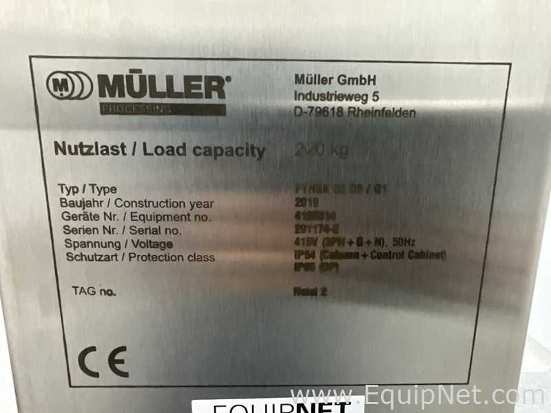 Lote de 2 Elevador Muller GmbH FTHSK S2 G9/G1