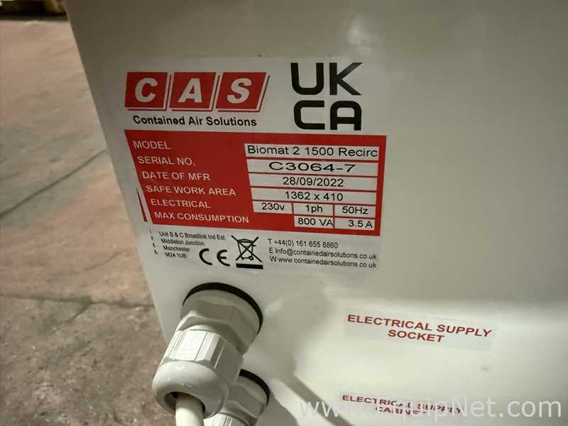 Cabine de Segurança Biológica CAS Contained Air Solutions Biomat 2 1500