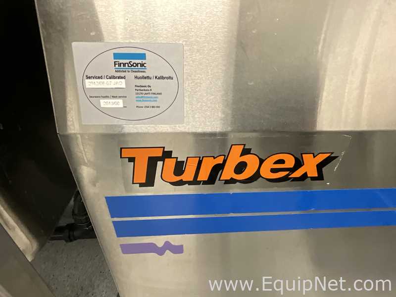 Limpador Ultrassônico aço inox FinnSonic Turbex.  150 Litros