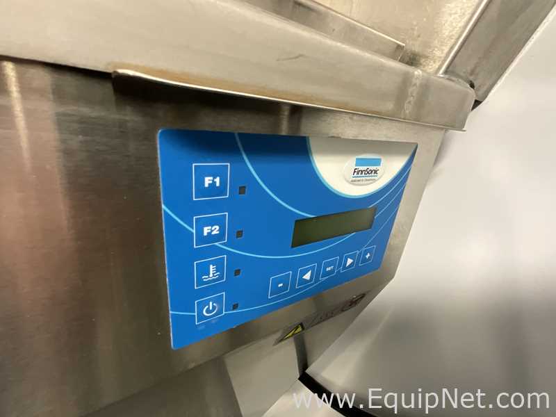 Limpador Ultrassônico aço inox FinnSonic Turbex.  150 Litros
