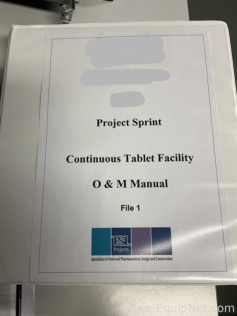 GEA Collette ConsiGma 25 Courtoy Modul P Continuous Tablet Manufacturing Line - CTL