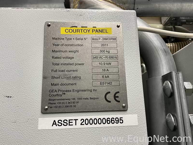 GEA Collette ConsiGma 25 Courtoy Modul P Continuous Tablet Manufacturing Line - CTL