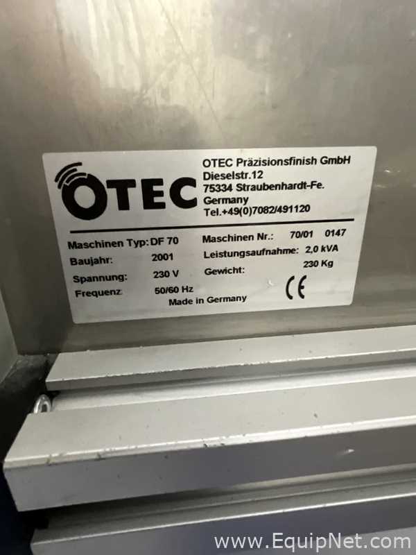Pulidora OTEC Precision Finish DF 70