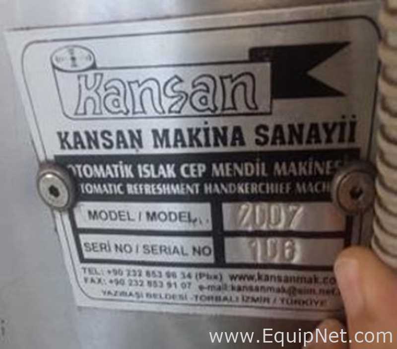 Línea de Máquinas para Formado, Llenado, Sellado Kansan  Kansan Islak Mendil Makinesi ( IM1) KNC-O4-1400