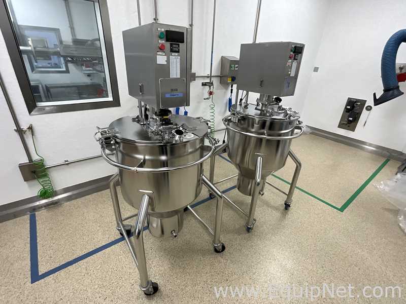 Tanque aço inox Epsilon Pharmaservices .  152.6 Litros