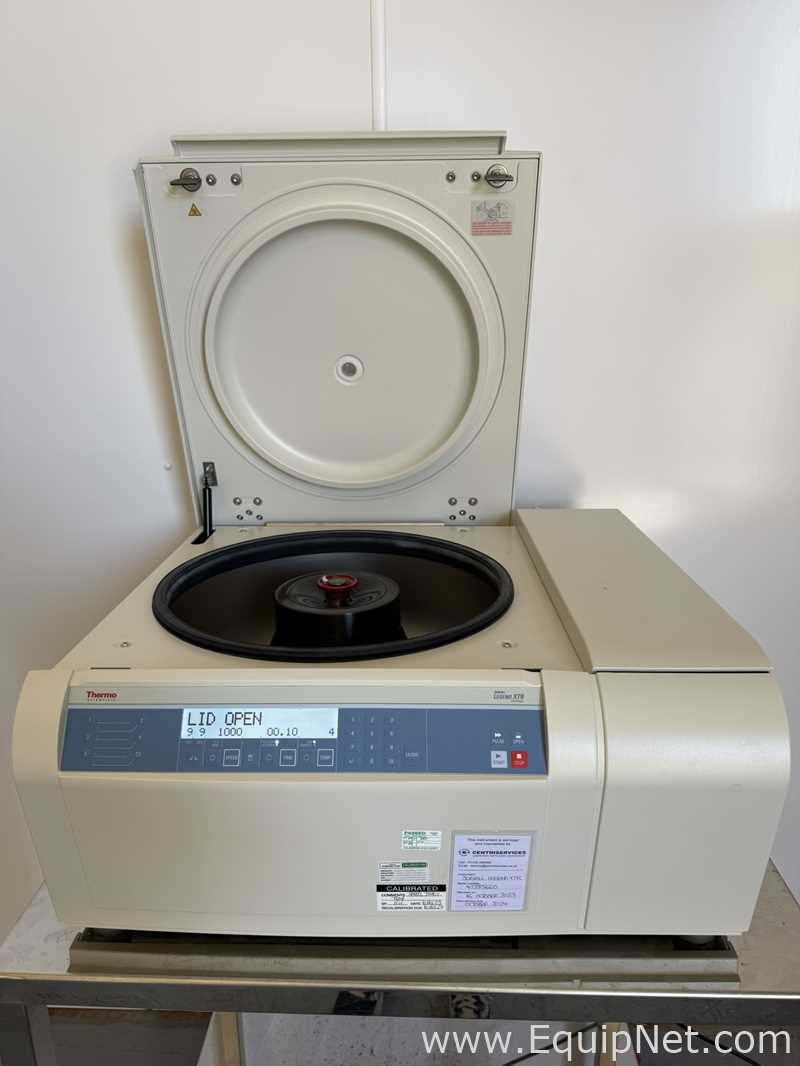 Centrífuga para laboratorio Thermo Scientific Sorvall Legend XTR