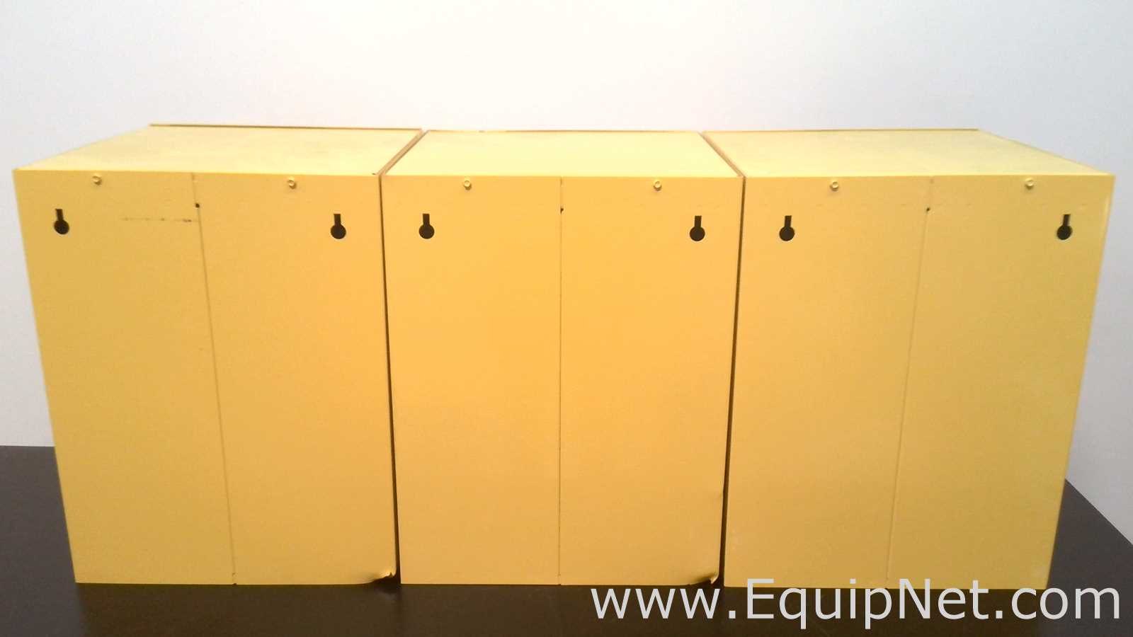 Linie Los aus 3 Sicherheitsschrank für entzündbare Stoffe Various Druckluftbedarf 4 GALS