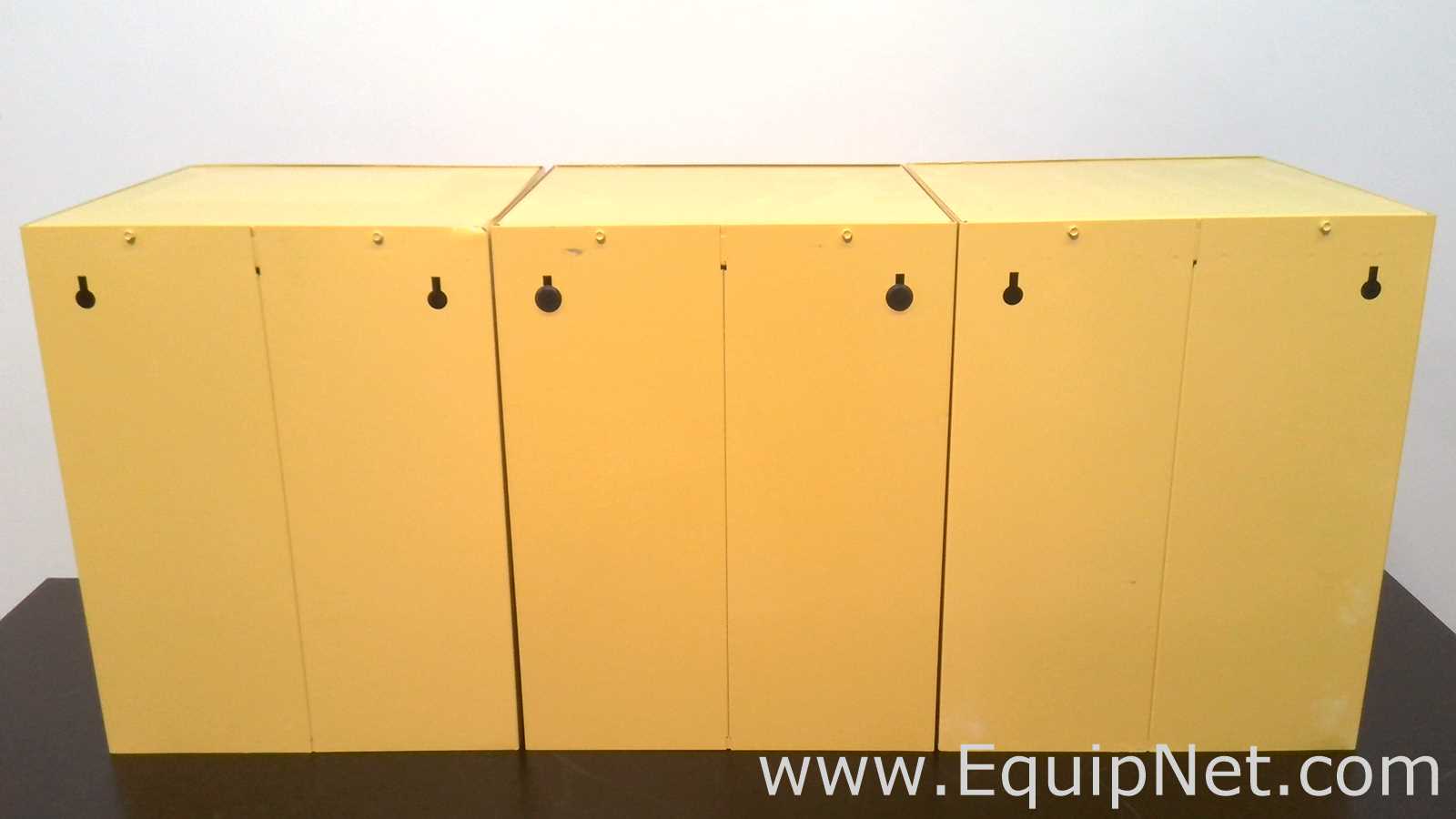 Linie Los aus 3 Sicherheitsschrank für entzündbare Stoffe Various Druckluftbedarf 4 GALS