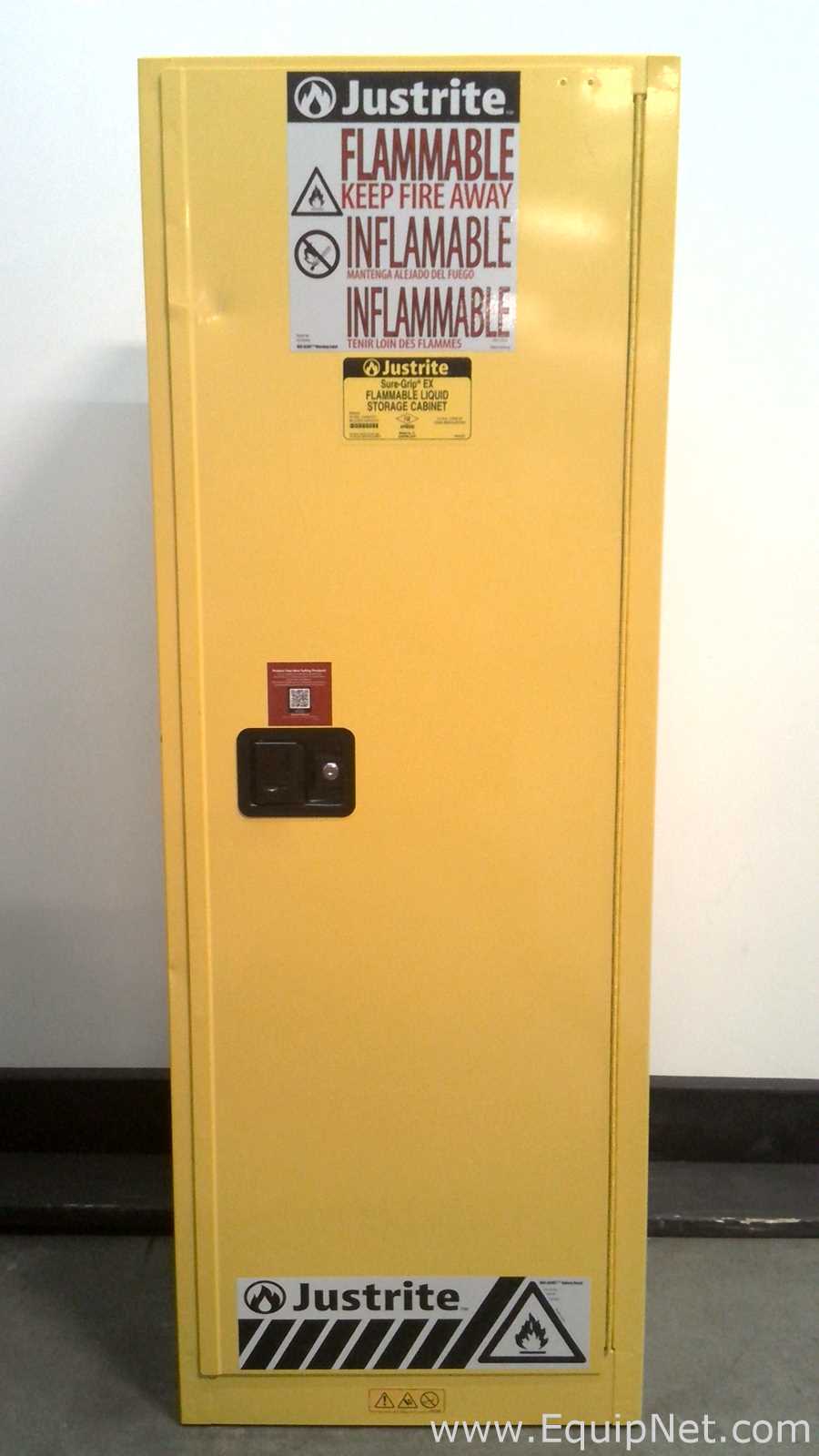Gabinete de Almacenamiento de Inflamables JustRite Requisitos de aire 22 GALS.  22 Galones
