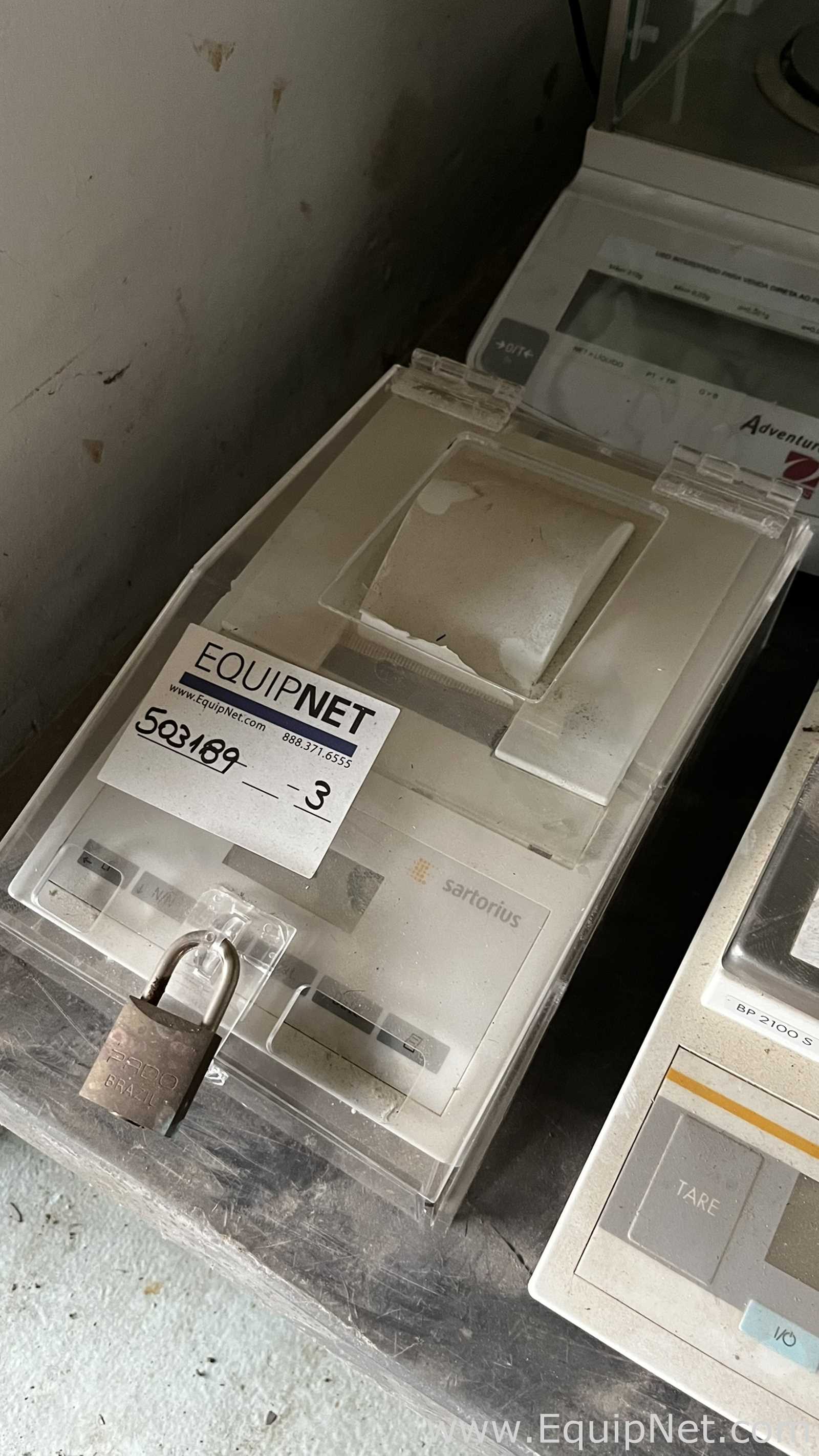 Mettler Toledo AB204-S/FACT Analytical Balance with Sartorius Precision Balance and Sartorius Printe