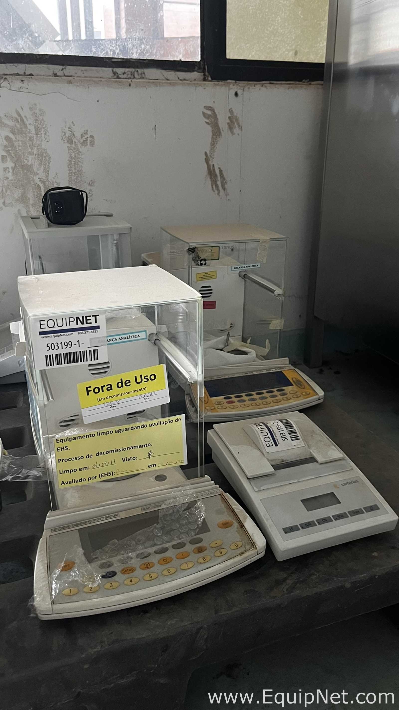 02 Sartorius ME235S Analytical Balances with YDPO3-0CE Printer