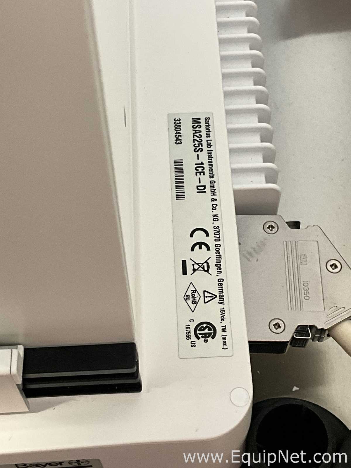 Sartorius Cubis MSA225S-1CE-DI Analytical Balance