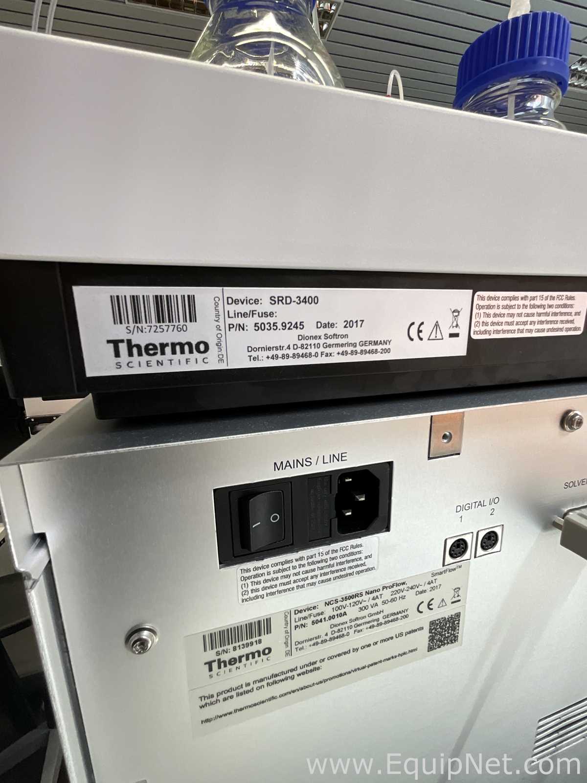Sistema HPLC Thermo Fisher Scientific Dionex UltiMate 3000