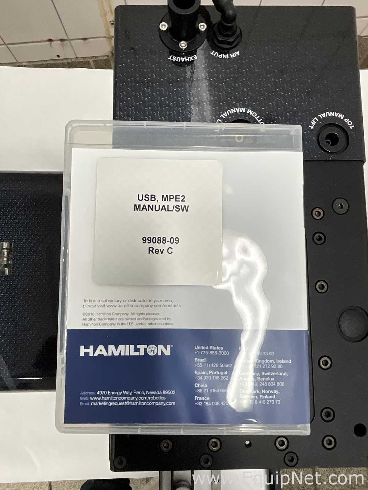 Unused Hamilton MPE2 Monitored Multi-Flow Positive Pressure Evaporative Extraction Module