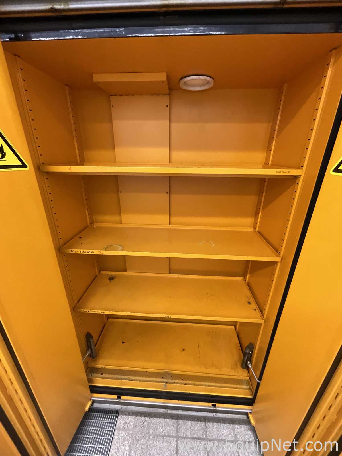 Gabinete de Almacenamiento de Inflamables Duperthal Requisitos de aire  KGS