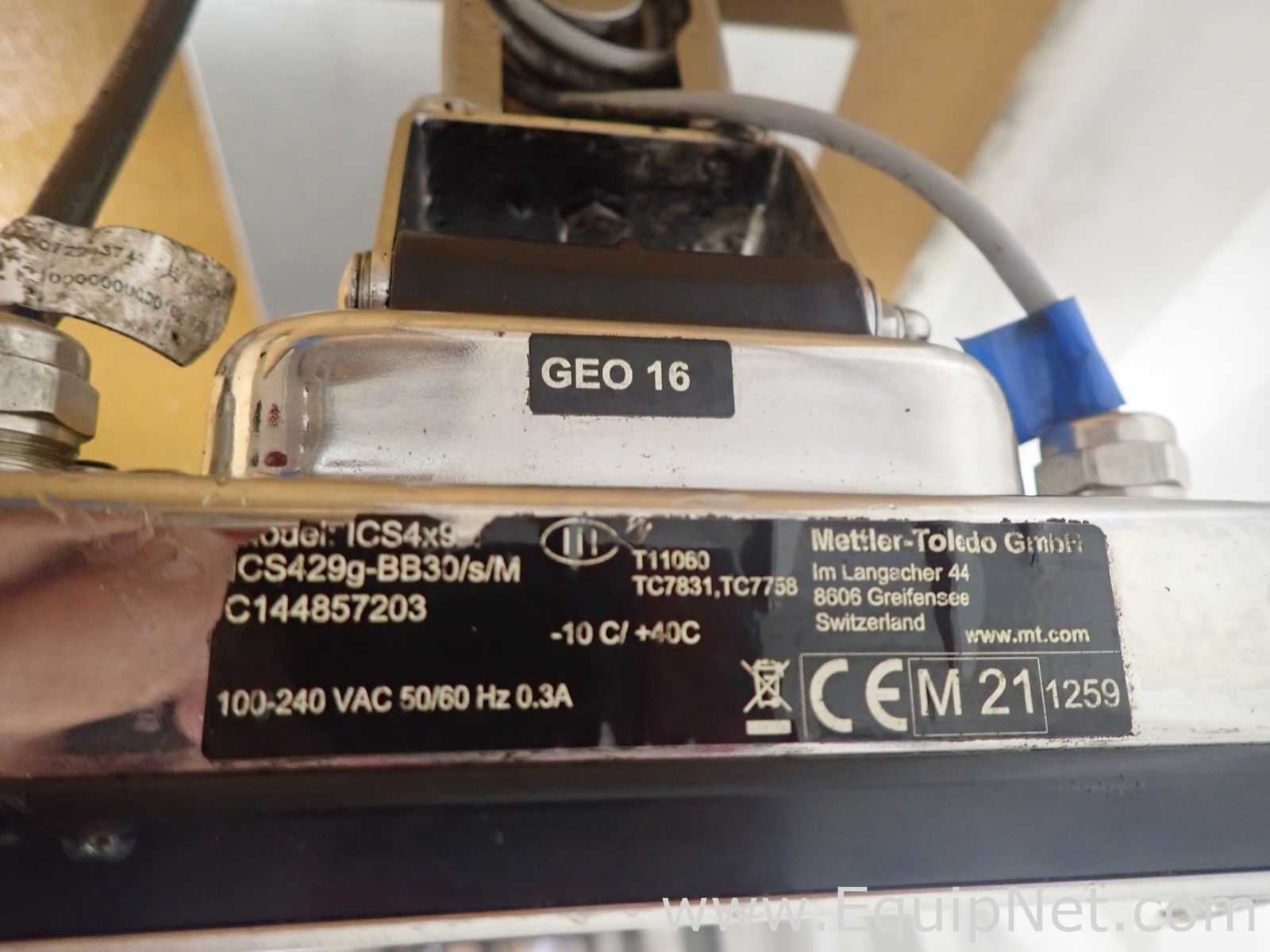 Mettler Toledo 50kg Capacity Scale with ICS429 Weight Indicator