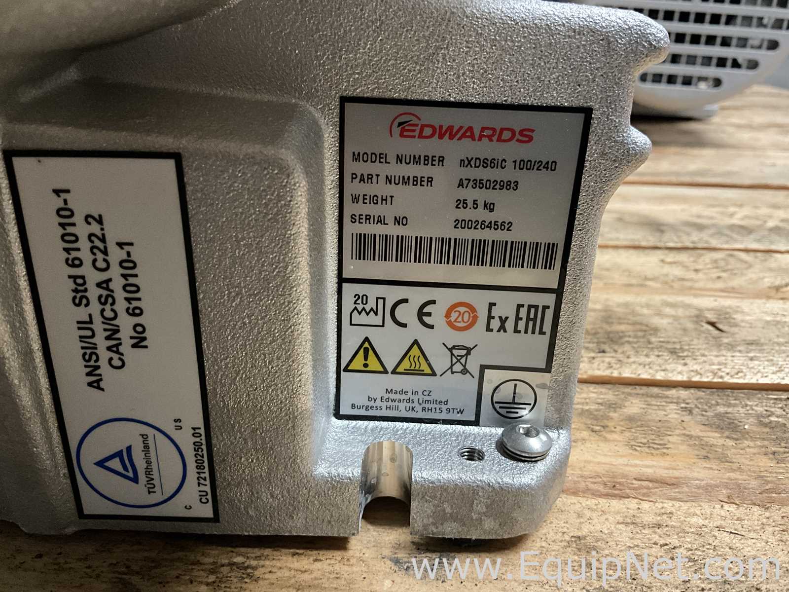 Bomba de Vacío Edwards nXDS6iC