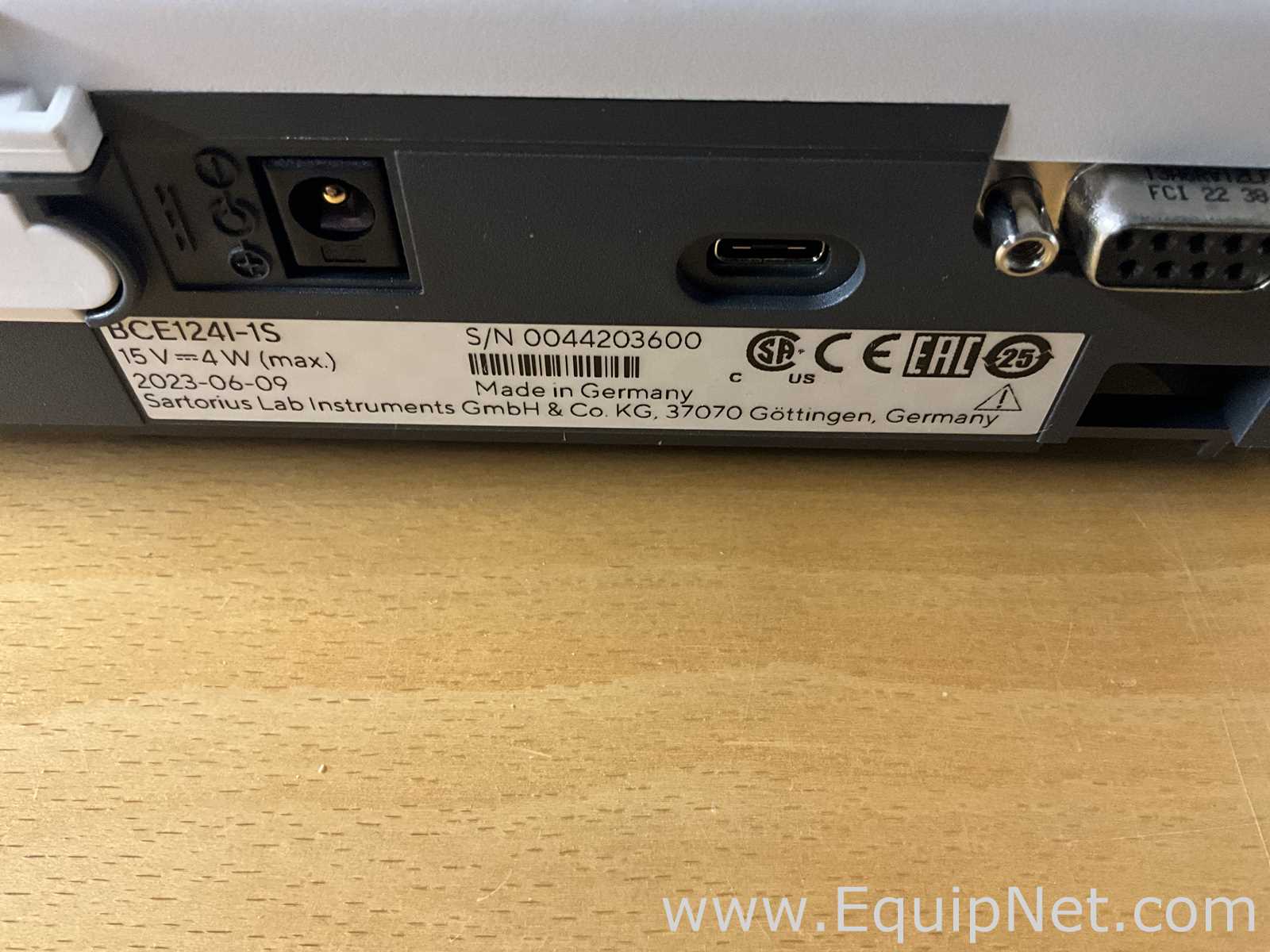 Sartorius BCE124I-1S 120 Gram Balance