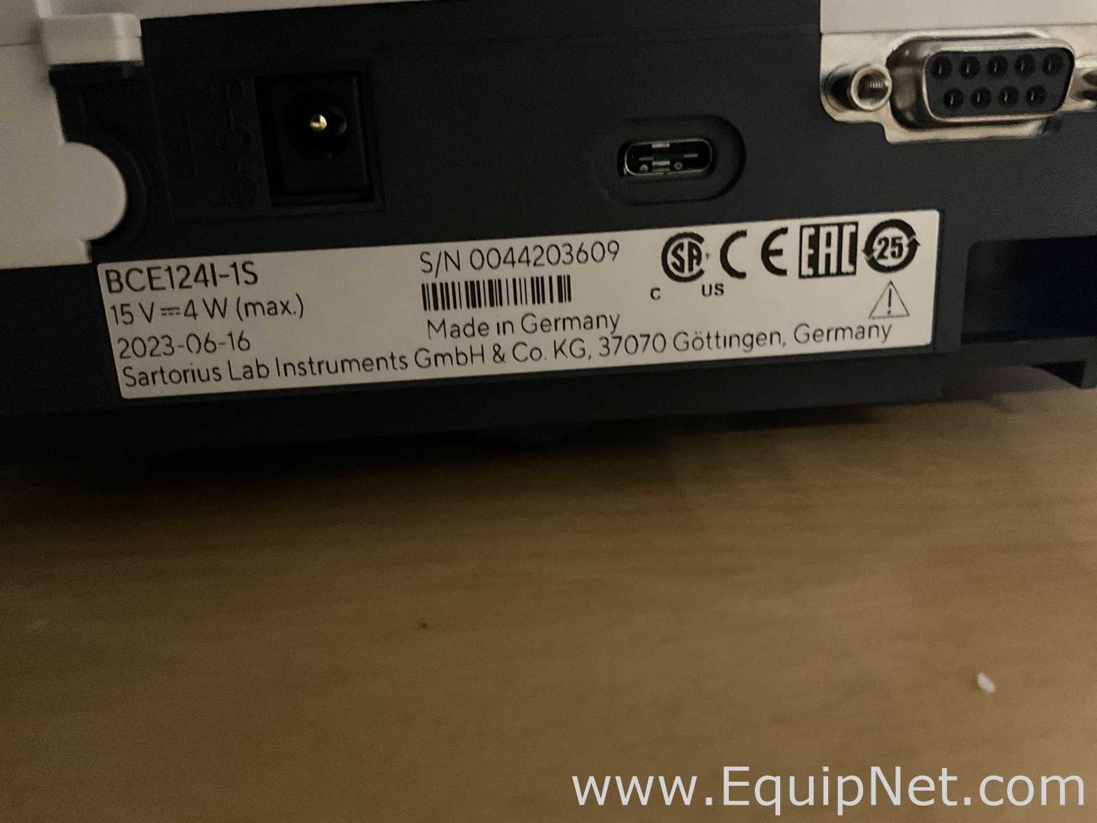 Báscula Sartorius BCE124I-1S