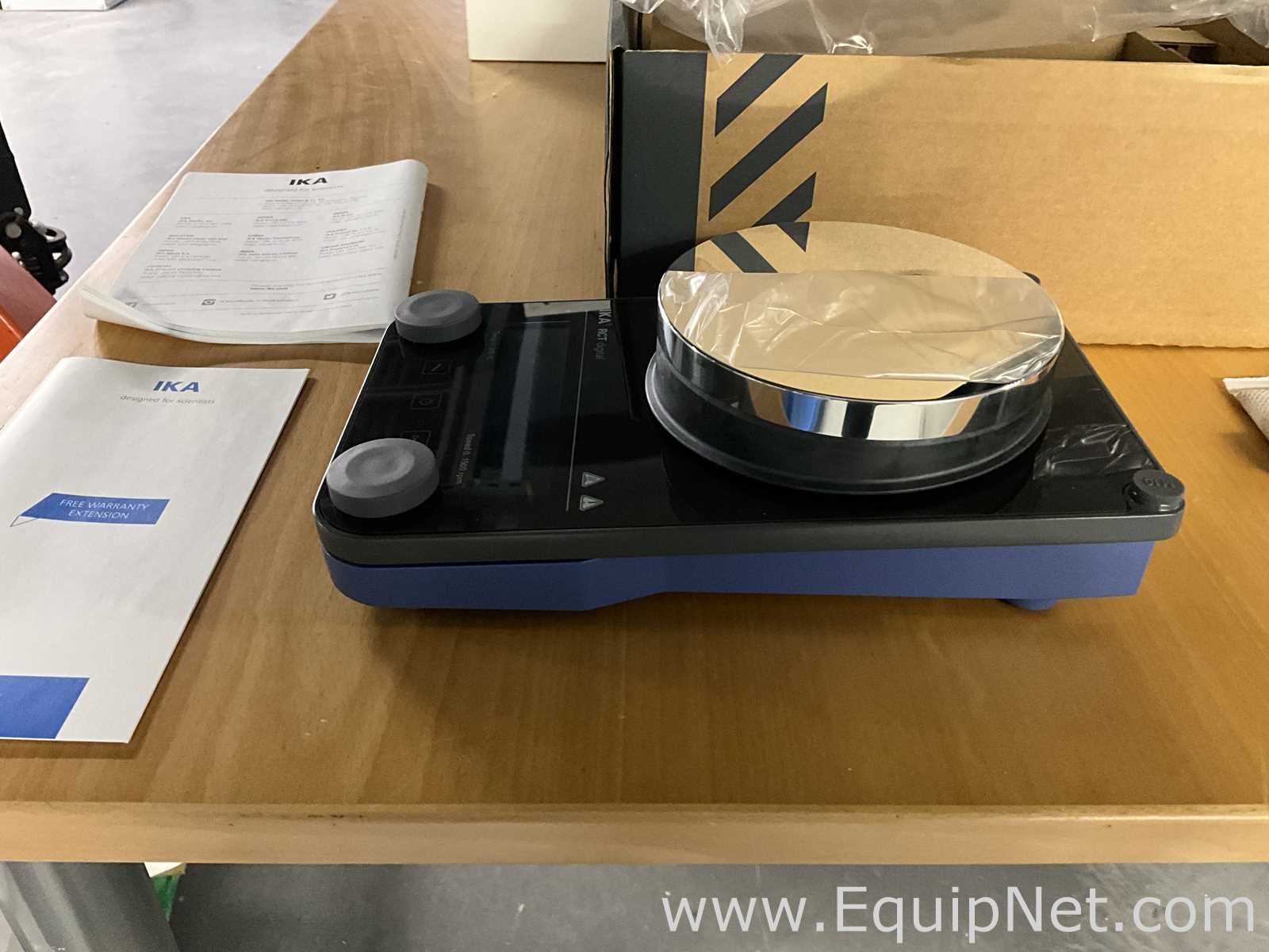 Agitador e Placa de Aquecimento IKA RCT Digital S002. Sem Uso