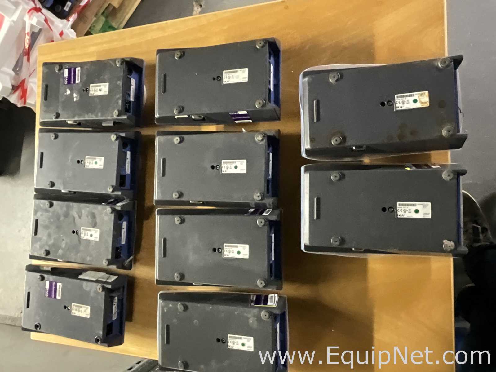 lote de  10 Agitador e Placa de Aquecimento IKA RCT B