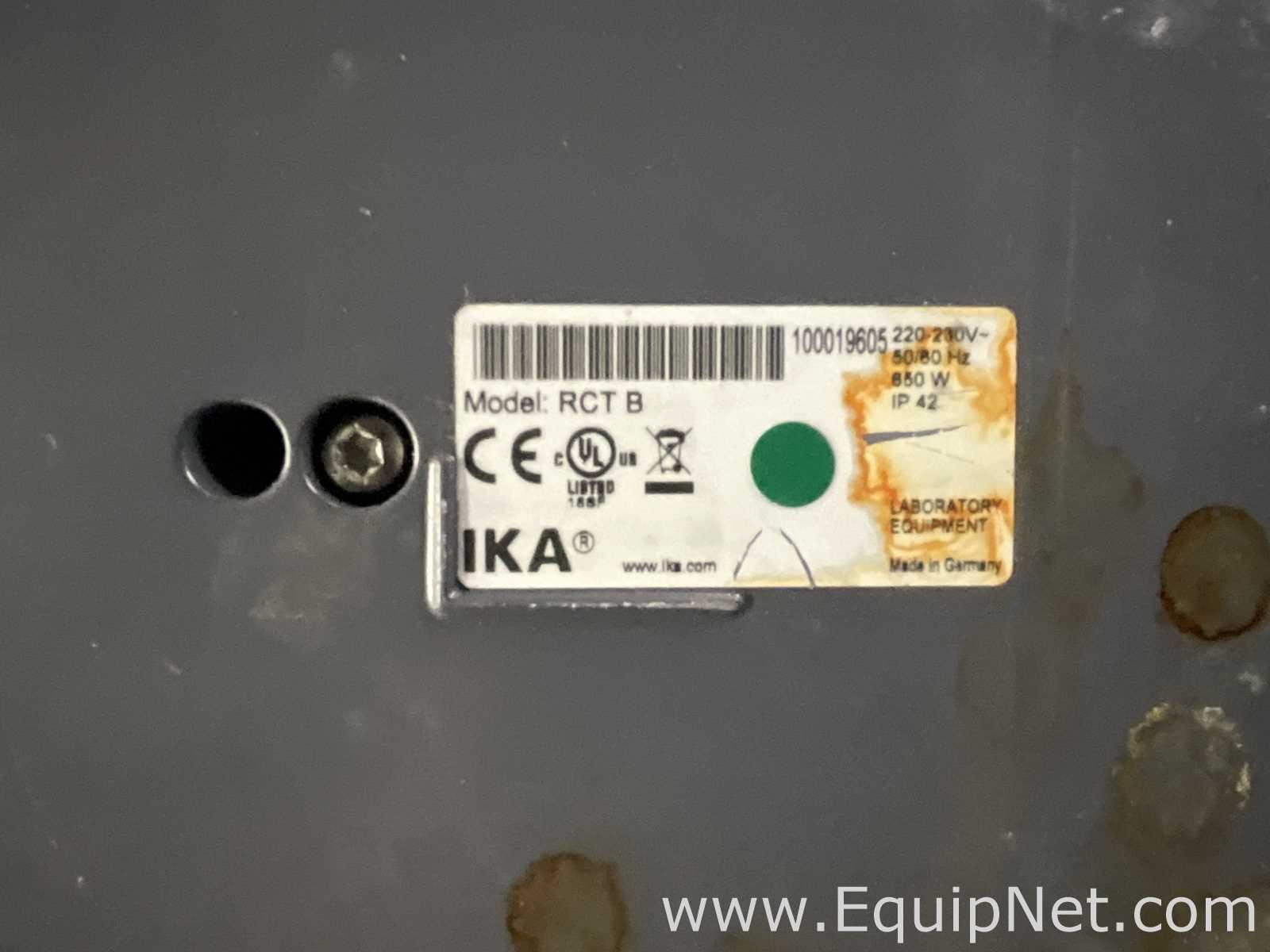 lote de  10 Agitador e Placa de Aquecimento IKA RCT B