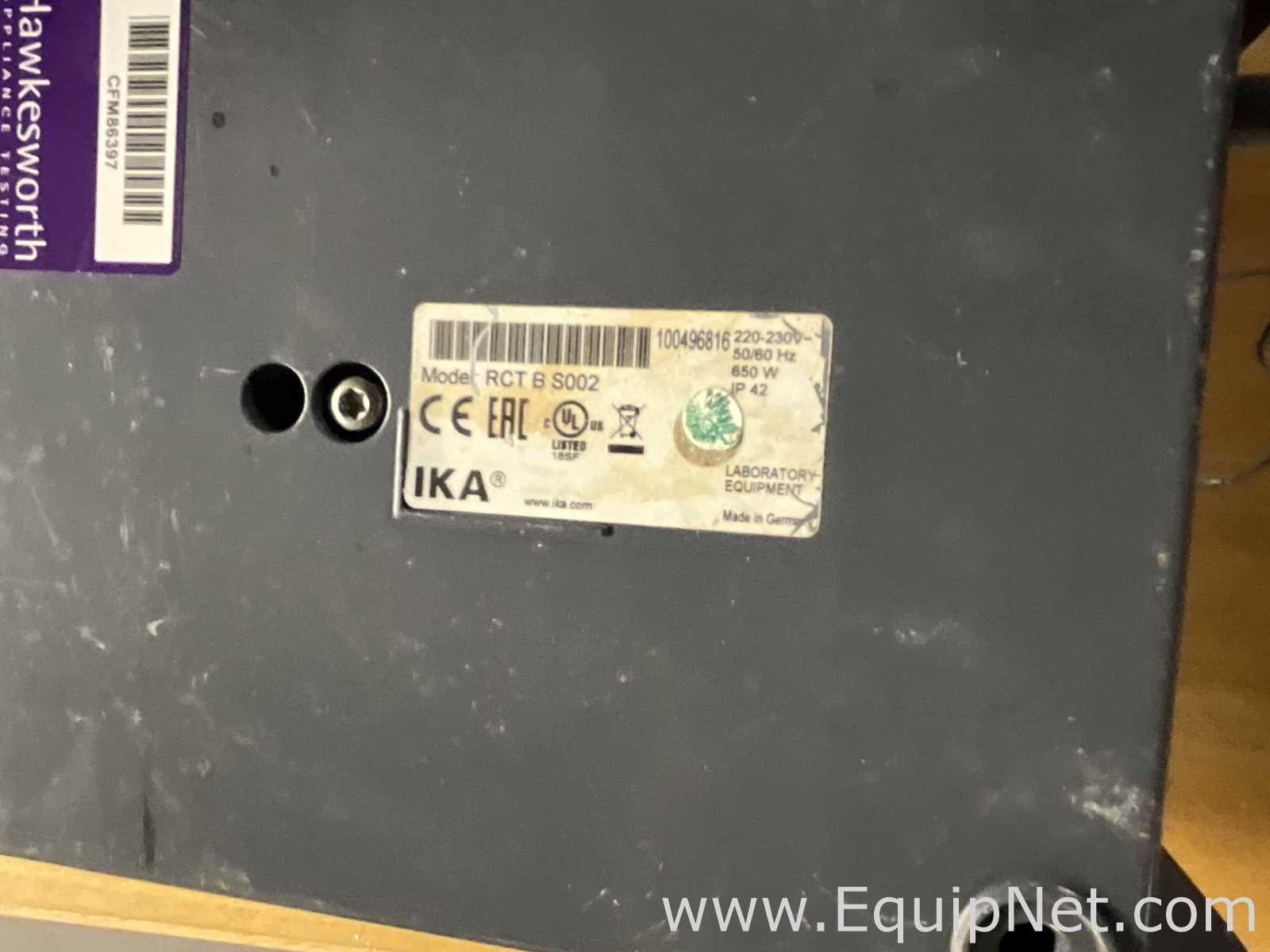 lote de  10 Agitador e Placa de Aquecimento IKA RCT B