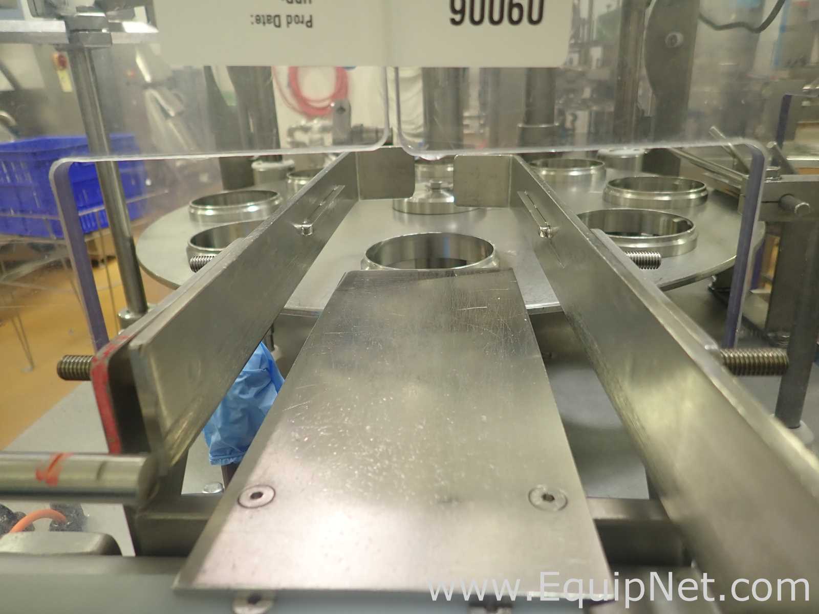 Hunter Filling Systems Model 2101 Destaker, Filler, Lid Placer and Ejector System