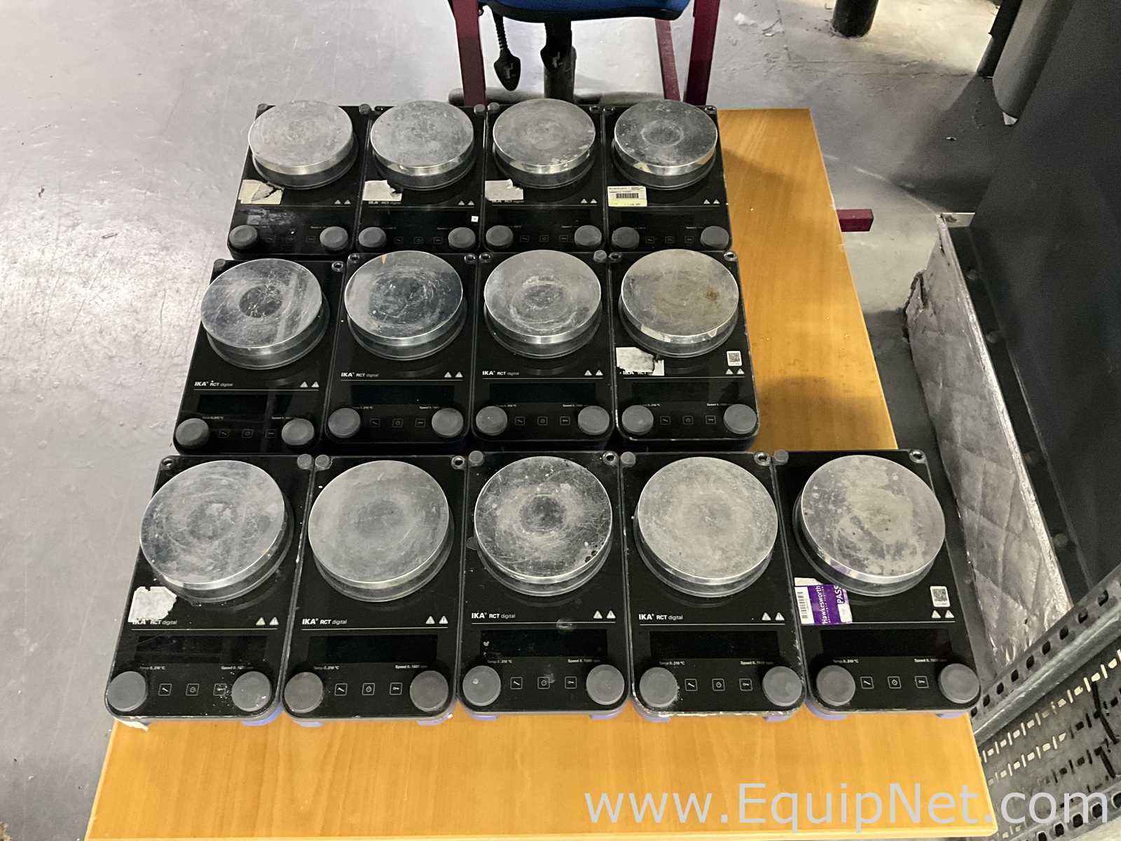 lote de  13 Agitador e Placa de Aquecimento IKA RCT Digital S002