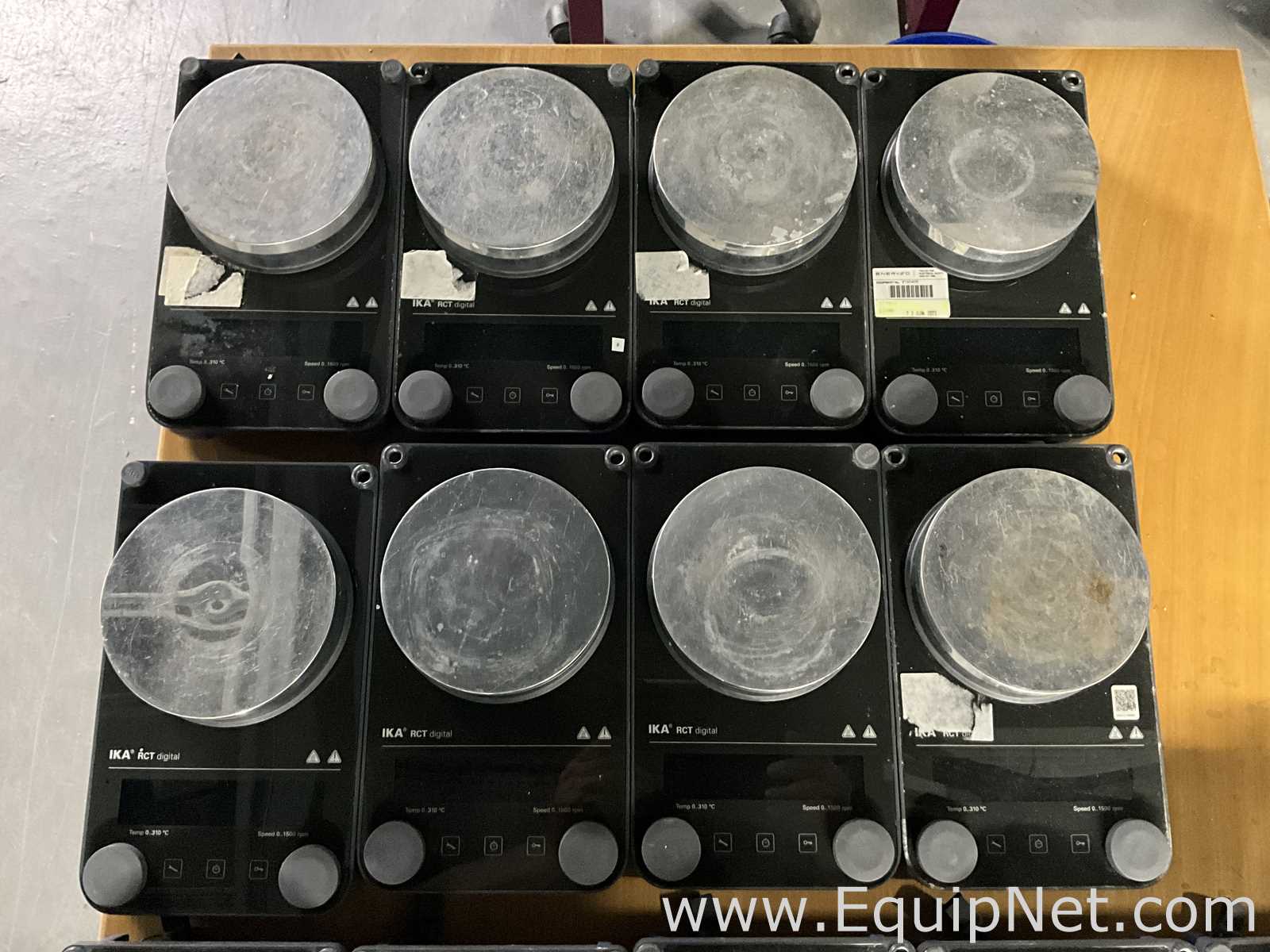 lote de  13 Agitador e Placa de Aquecimento IKA RCT Digital S002