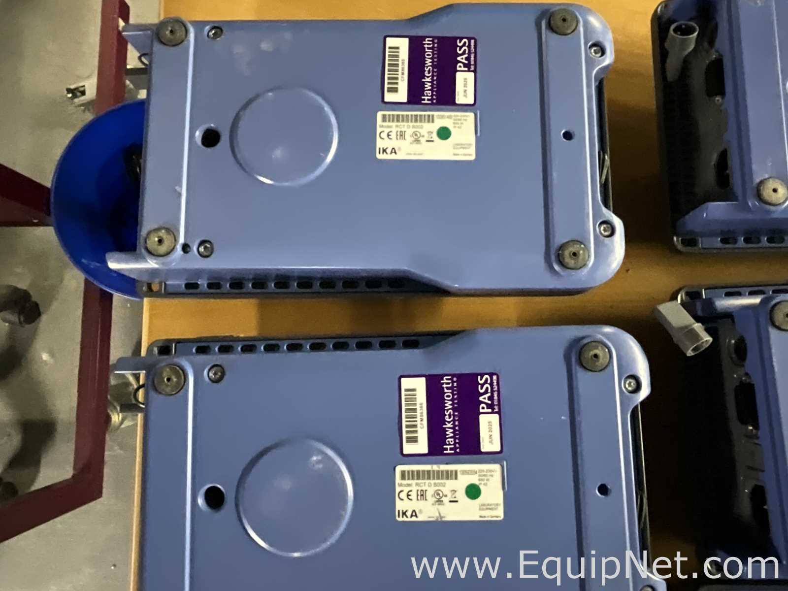 lote de  13 Agitador e Placa de Aquecimento IKA RCT Digital S002