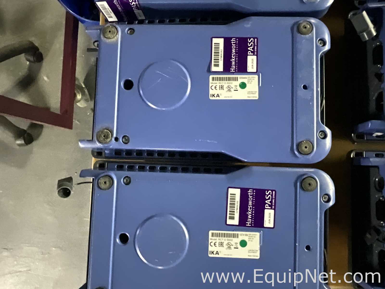lote de  13 Agitador e Placa de Aquecimento IKA RCT Digital S002