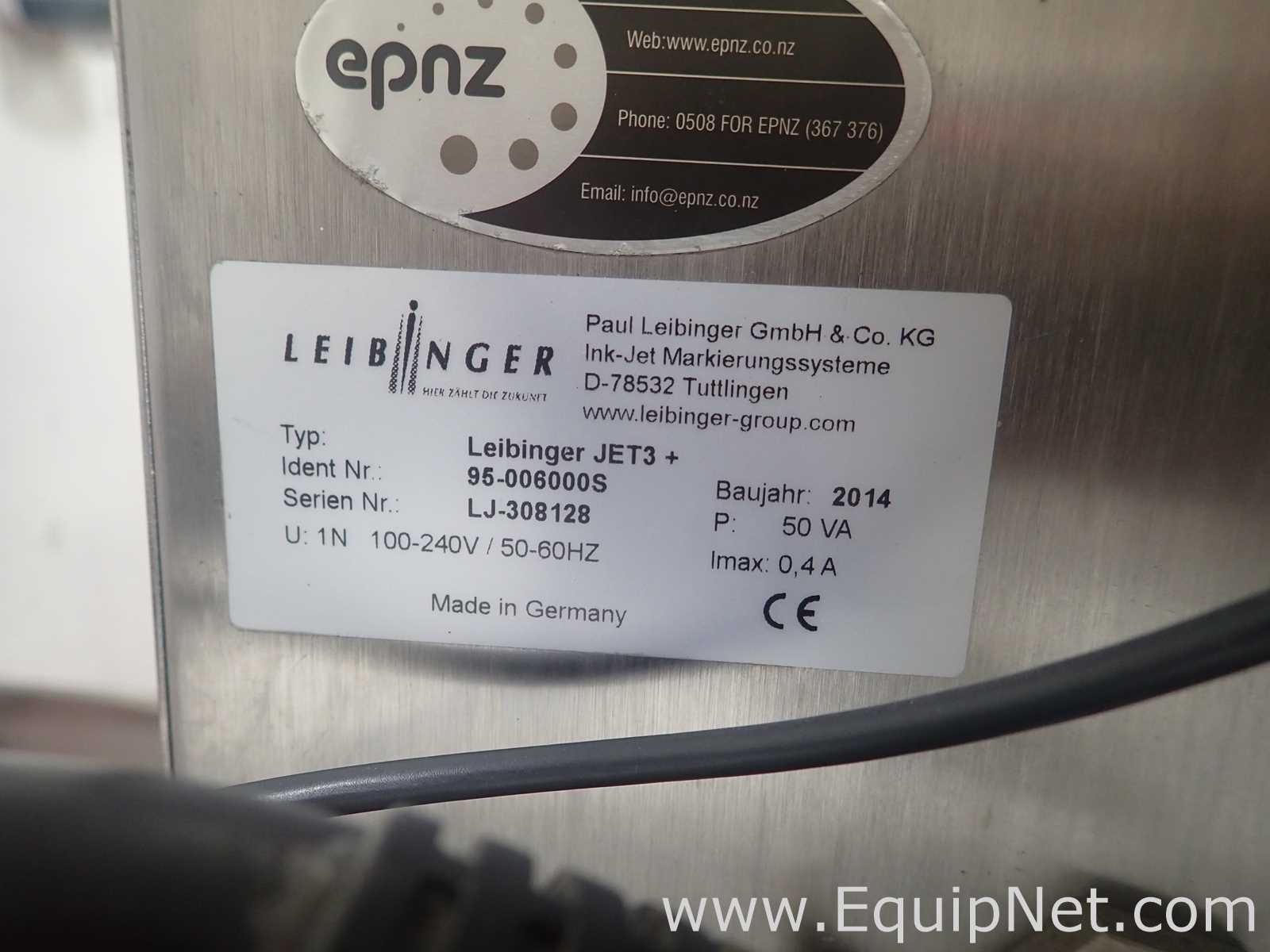 Leibinger JET3 Plus Coding and Marking Confirmation System